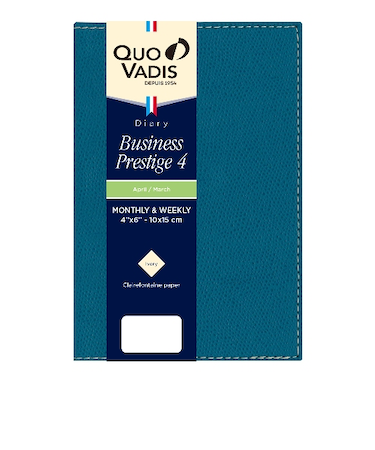 【2026年4月始まり】　クオバディス（QUO　VADIS）　ビジネスプレステージ4　クラブ　A6変型　ウィークリーバーチカル　クリーム　月曜始まり