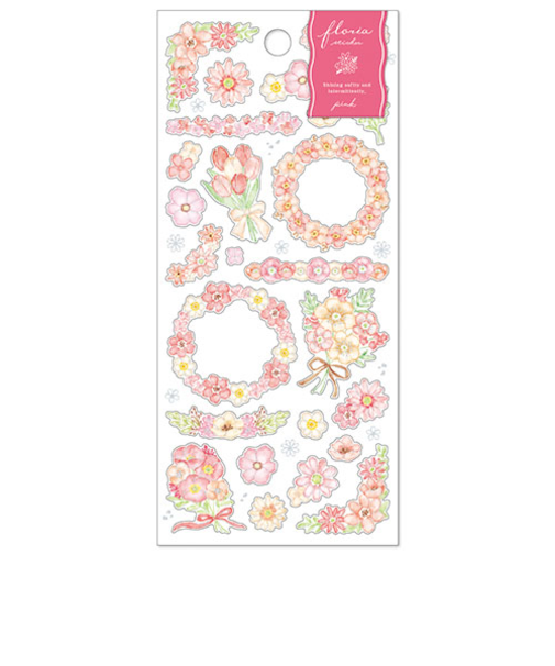 マインドウェイブ　フローリアステッカー　82699　ピンク