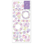 マインドウェイブ　フローリアステッカー　82703　パープル