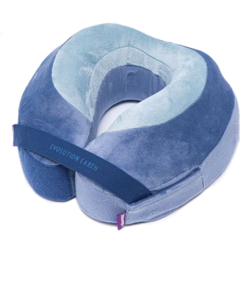 カブー（Cabeau）　ネックピロー　エボリューションアースデラックス　ウォーター（ライトブルー）