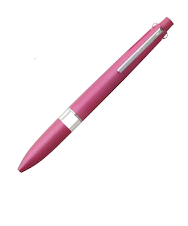 三菱鉛筆　スタイルフィットマイスター　5色ホルダー（ノック式）　ローズピンク