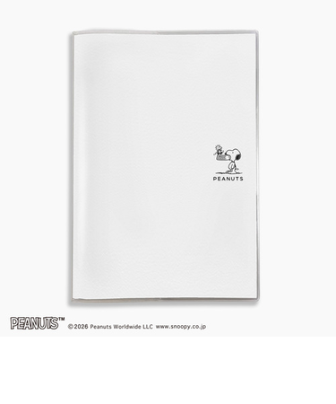 【2026年3月始まり】　フロンティア　PEANUTS　スケジュールブック　A5　マンスリーブロック　SN69090　WHITE　月曜始まり