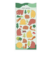 マインドウェイブ ペピーアニマルステッカー 82116 くま