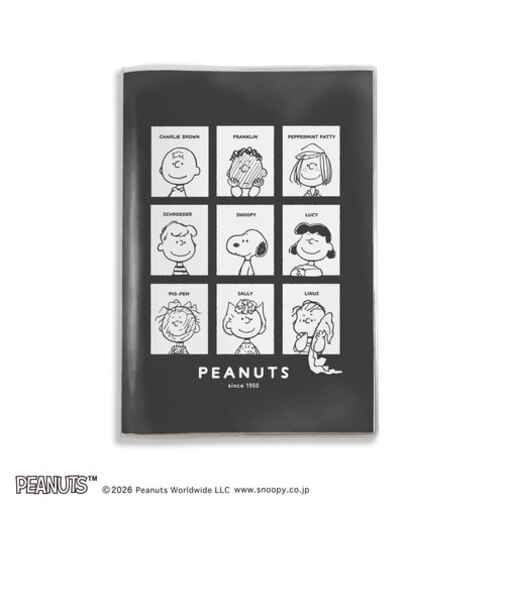 【2026年3月始まり】　フロンティア　PEANUTS　スケジュールブック　B6　マンスリーブロック　SN69087　FRIENDS　月曜始まり