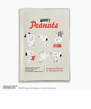 【2026年3月始まり】　フロンティア　PEANUTS　スケジュールブック　A5　マンスリーブロック　SN69089　WOOF！　月曜始まり