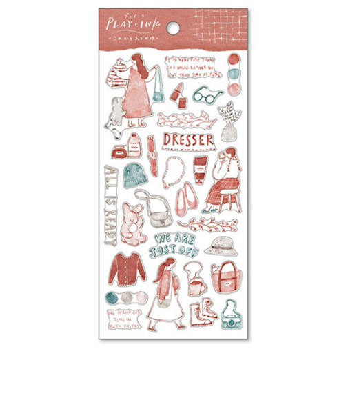 マインドウェイブ　プレインクステッカー　81857　これからおでかけ