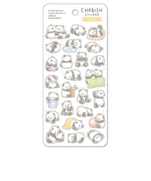 マインドウェイブ　チェリッシュステッカー　81727　パンダ