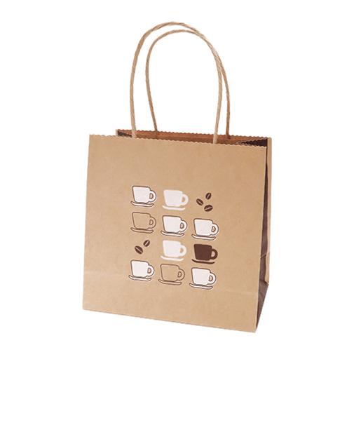 インディゴ　キャリーバッグ　S　コーヒー　ブラウン／クラフト　PC250　2枚入