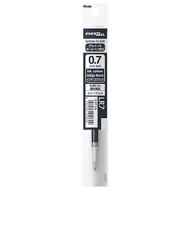 ぺんてる（Pentel）　エナージェル　リフィル　0.7mm　LR7ーSA　インディゴブラック