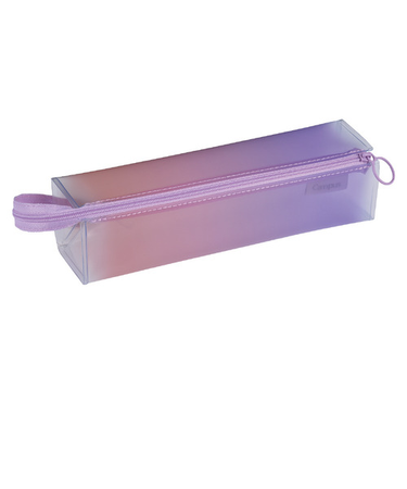 コクヨ（KOKUYO）　キャンパス　トレーにもなるクリアペンケース　F-VBF143-L2-LV　トワイライトパープル　【数量限定】