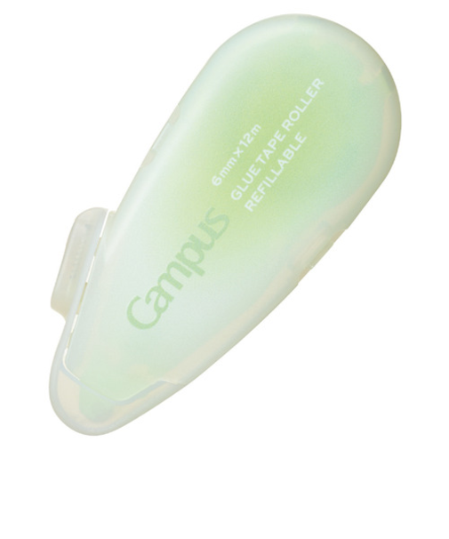 コクヨ（KOKUYO）　キャンパス　しっかり貼れるテープのり　タ-DM4900-06-L11-LG　シトラスグリーン　【数量限定】