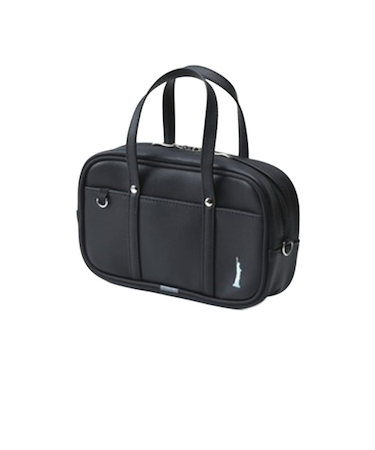 イーストボーイ（EASTBOY）　スクールペンケ－ス　EST-SCL-11　ブラック/ライトブル－