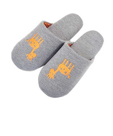 アニマルシルエット　スリッパ　M　オレンジ