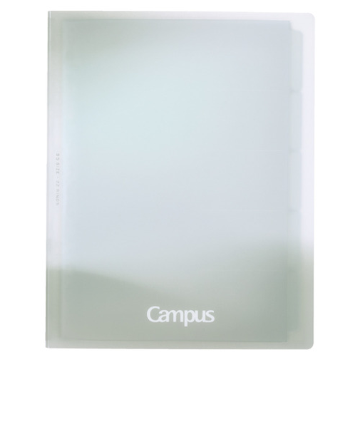 コクヨ（KOKUYO）　キャンパス　秒でパっと開けられるバインダー　B5　ル-BP330-L1-M　イブニンググレー　【数量限定】