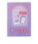 コクヨ（KOKUYO）　キャンパス　表紙をデコれるっクリアノートカバー　セミB5　NTC-CB5-L1-LV　トワイライトパープル　【数量限定】