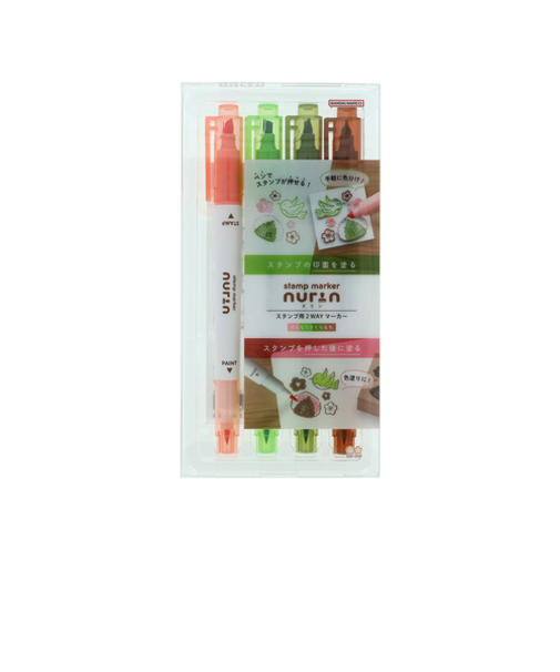 サンスター文具　スタンプマーカー　ヌリン（nurin）　S4544684　はんなりさくらもち