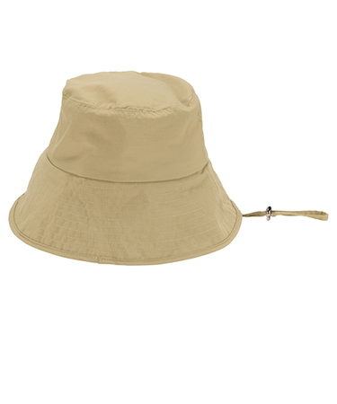 ダブリュピーシー（Wpc.）　UVカット　接触冷感　バケットハット　ベージュ