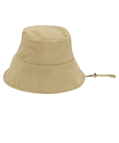 ダブリュピーシー（Wpc.）　UVカット　接触冷感　バケットハット　ベージュ