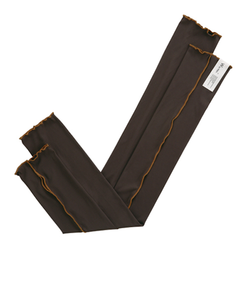 ダブリュピーシー（Wpc.）　UVカット　接触冷感　アームカバー　ブラウン