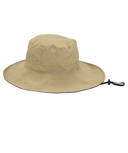 ダブリュピーシー（Wpc.）　UVカット　接触冷感　つば広サファリハット　ベージュ