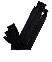 ダブリュピーシー（Wpc.）　UVカット　接触冷感　親指付きアームカバー　ブラック