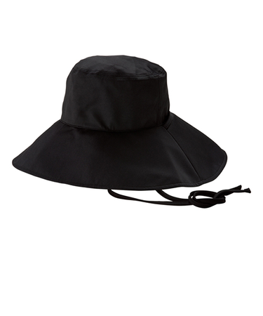 ダブリュピーシー（Wpc.）　UVカット　接触冷感　つば広ハット　ブラック
