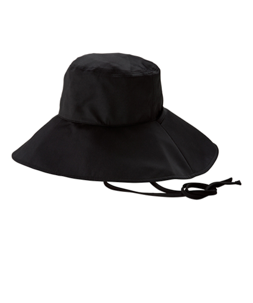ダブリュピーシー（Wpc.）　UVカット　接触冷感　つば広ハット　ブラック