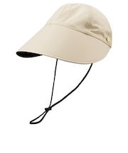 ダブリュピーシー（Wpc.）　UVO（ウーボ）　つば広キャップ　ベージュ