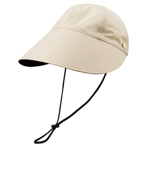 ダブリュピーシー（Wpc.）　UVO（ウーボ）　つば広キャップ　ベージュ