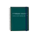 【2026年3月始まり】　デルフォニックス（DELFONICS）　ロルバーンダイアリー　L　マンスリーブロック　360002_288　ダークグリーン　月曜始まり