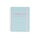 【2026年3月始まり】　デルフォニックス（DELFONICS）　ロルバーンダイアリー　スコラ　L　マンスリーブロック　360005_360　ライトブルー　月曜