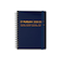【2026年3月始まり】　デルフォニックス（DELFONICS）　ロルバーンダイアリー　L　マンスリーブロック　360002_428　ダークブルー　月曜始まり