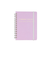 【2026年3月始まり】　デルフォニックス（DELFONICS）　ロルバーンダイアリー　スコラ　M　マンスリーブロック　360004_440　ライトパープル　月