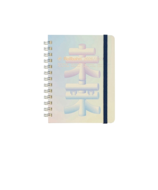 【2026年3月始まり】　デルフォニックス（DELFONICS）　ロルバーンダイアリー　Moji　M　マンスリーブロック　360022_971　B　月曜始まり