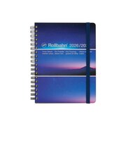 【2026年3月始まり】　デルフォニックス（DELFONICS）　ロルバーンダイアリー　フィルム　L　マンスリーブロック　360034_973　D　月曜始まり