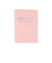 【2026年3月始まり】　デルフォニックス（DELFONICS）　ロルバーンノートダイアリー　スコラ　B6　マンスリーブロック　360050_561　ライトピン