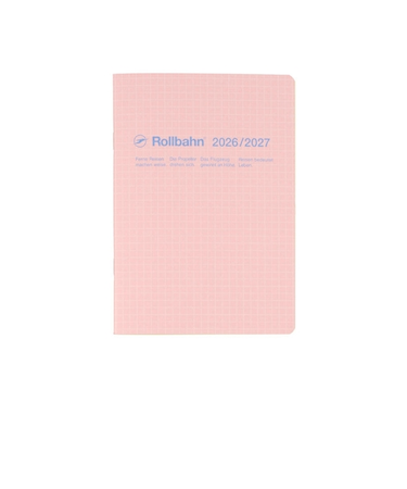 【2026年3月始まり】　デルフォニックス（DELFONICS）　ロルバーンノートダイアリー　スコラ　B6　マンスリーブロック　360050_561　ライトピン