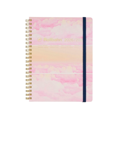 【2026年3月始まり】　デルフォニックス（DELFONICS）　ロルバーンダイアリー　フィルム　A5　マンスリーブロック　360035_971　B　月曜始まり