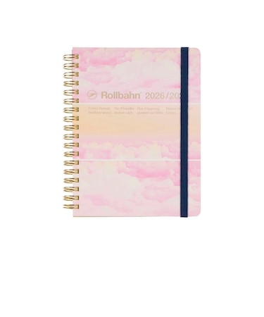 【2026年3月始まり】　デルフォニックス（DELFONICS）　ロルバーンダイアリー　フィルム　L　マンスリーブロック　360034_971　B　月曜始まり