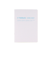 【2026年3月始まり】　デルフォニックス（DELFONICS）　ロルバーンノートダイアリー　スコラ　B6　マンスリーブロック　360050_100　ホワイト　