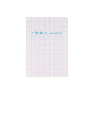 【2026年3月始まり】　デルフォニックス（DELFONICS）　ロルバーンノートダイアリー　スコラ　B6　マンスリーブロック　360050_100　ホワイト　