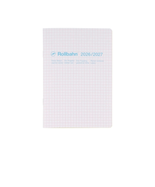 【2026年3月始まり】　デルフォニックス（DELFONICS）　ロルバーンノートダイアリー　スコラ　B6　マンスリーブロック　360050_100　ホワイト　