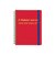 【2026年3月始まり】　デルフォニックス（DELFONICS）　ロルバーンダイアリー　ビボ　L　マンスリーブロック　360017_124　レッド　月曜始まり