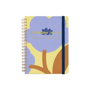 【2026年3月始まり】　デルフォニックス（DELFONICS）　ロルバーンダイアリー　フラワー　L　マンスリーブロック　360028_972　C　月曜始まり