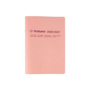 【2026年3月始まり】　デルフォニックス（DELFONICS）　ロルバーンノートダイアリー　クリア　B6　マンスリーブロック　360053_723　クリアピン