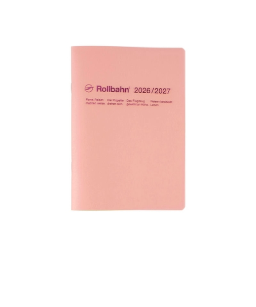 【2026年3月始まり】　デルフォニックス（DELFONICS）　ロルバーンノートダイアリー　クリア　B6　マンスリーブロック　360053_723　クリアピン