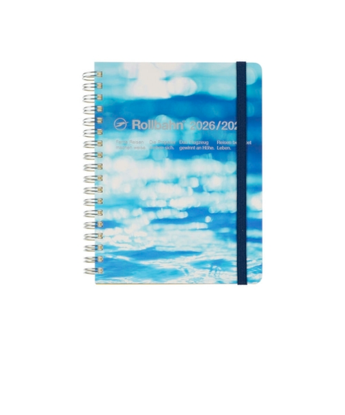 【2026年3月始まり】　デルフォニックス（DELFONICS）　ロルバーンダイアリー　アクア　L　マンスリーブロック　360037_970　A　月曜始まり