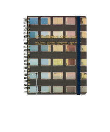 【2026年3月始まり】　デルフォニックス（DELFONICS）　ロルバーンダイアリー　タカキヤスユキ　A5　マンスリーブロック　360041_971　B　月曜