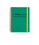 【2026年3月始まり】　デルフォニックス（DELFONICS）　ロルバーンダイアリー　ビボ　L　マンスリーブロック　360017_284　グリーン　月曜始まり