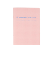 【2026年3月始まり】　デルフォニックス（DELFONICS）　ロルバーンノートダイアリー　スコラ　A5　マンスリーブロック　360051_561　ライトピン